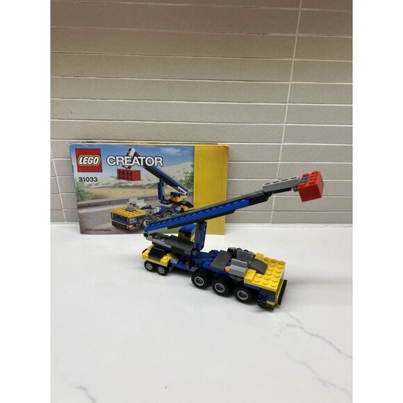 Lego Creator 31033 Crane Truck Complete With Booklet - Picture 1 of 3